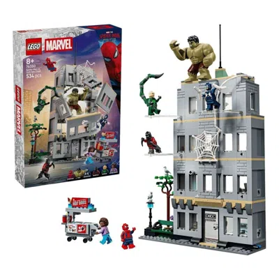 Lego Marvel Spider-man Vs. Hulk Epic Clash In Multi-color