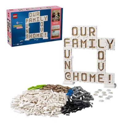 Lego Message Board In White