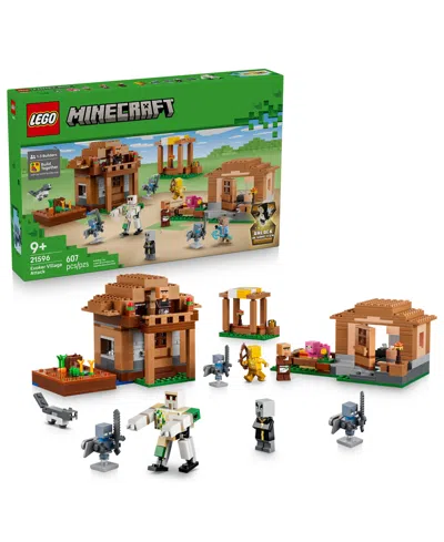 Lego Minecraft Evoker Village Attack 21596 607-piece Building Set, Ages 9+ In No Color