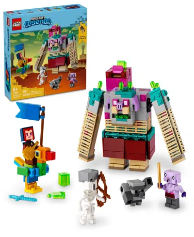 Lego Minecraft Legends The Devourer Showdown Adventure Set 21257, 420 Pieces In Multicolor