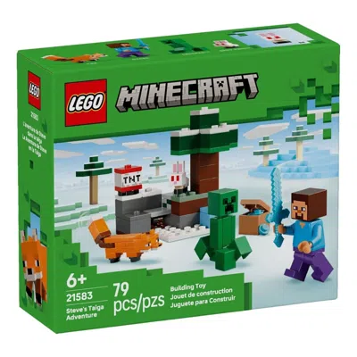 Lego Minecraft Steve's Taiga Adventure In Multi