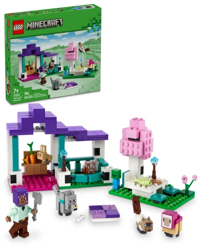 Lego Minecraft The Animal Sanctuary Gaming Toy 21253, 206 Pieces In Multicolor