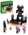 LEGO MINECRAFT THE END ARENA 21242 TOY BUILDING SET WITH END WARRIOR, DRAGON ARCHER, ENDERMAN AND SHULKE 