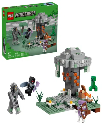 Lego Minecraft The Pale Garden Building Toy 21586, 243 Pieces In Transparent