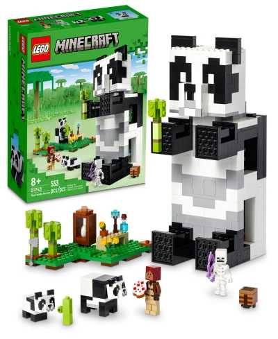 Lego Minecraft The Panda Haven 21245 Toy Building Set With Jungle Explorer, Panda, Baby Panda And Skeleto In Multicolor