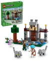 Lego Minecraft The Wolf Stronghold Fortress Playset Video Game Building Set 21261, 312 Pieces In Multi Color