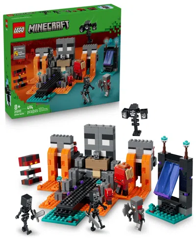 Lego Minecraft Wither Battle Building Toy 21590, 494 Pieces In Multi