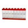 Lego Minifigure Display Case 16 Bright Red In Transparent