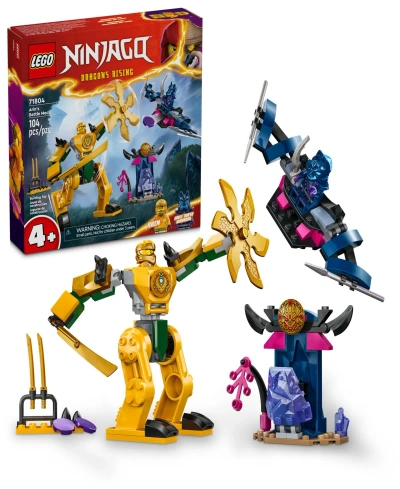 Lego Ninjago Arin's Battle Mech Ninja Toy Set 71804, 104 Pieces In Multicolor