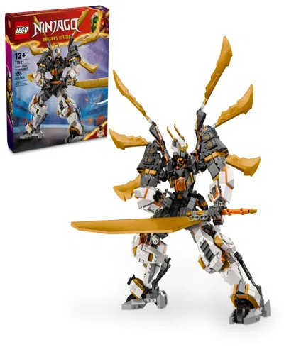 Lego Kids' Ninjago Cole's Titan Dragon Mech Adventure Ninja Toy 71821 Building Set, 1055 Pieces In Multi Color