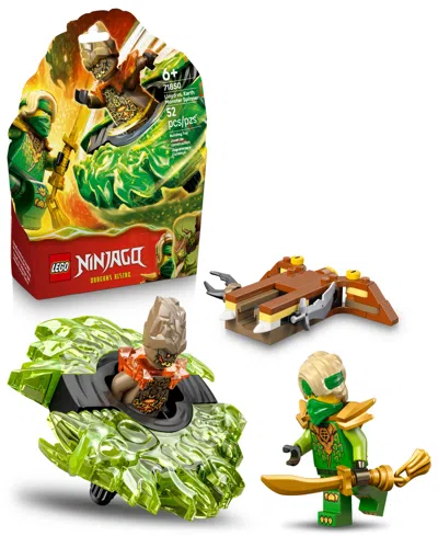 Lego Ninjago Lloyd Vs. Earth Monster Spinner Building Kit 71850, 52 Pieces In No Color