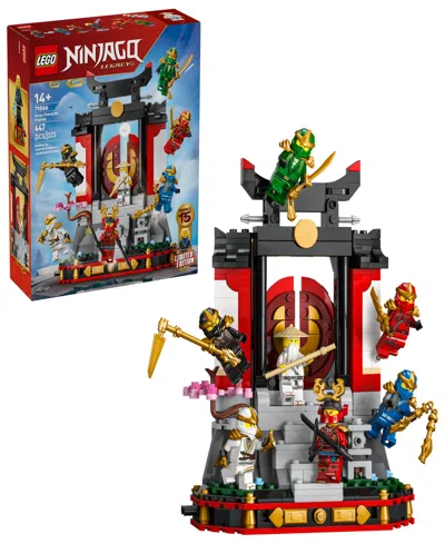 Lego Ninjago Ninja Character Display 15th Anniversary Building Set 71866, 447 Pieces In Transparent