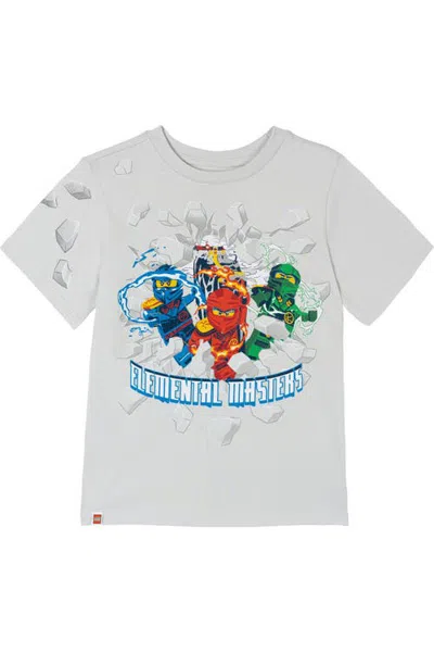 Lego Kids'  Ninjago Short Sleeve T-shirt In White