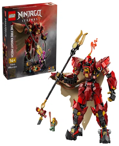 Lego Ninjago The Fire Knight Mech 71846 Toy Building Set, 996 Pieces In Multi