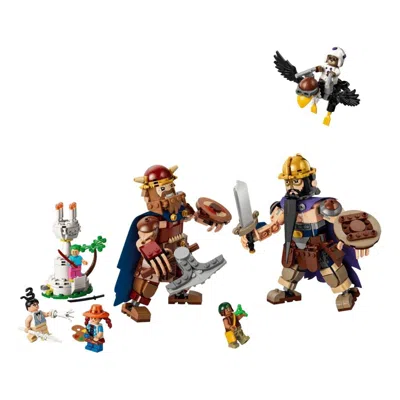 Lego One Piece Dorry Vs. Brogy – Giants Of Little Garden In Multi-color