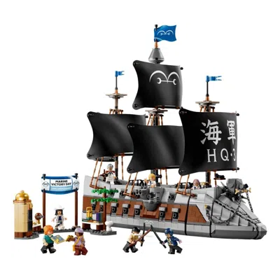 Lego One Piece Garp's Marine Battleship In Multi-color
