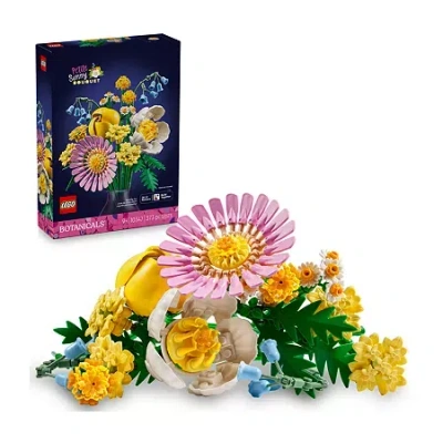 Lego Botanicals Petite Sunny Bouquet Toy Building Set, 373 Pieces In Multi Color