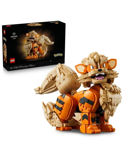 Lego Pokemon Arcanine Building Set 72160, 1190 Pieces In No Color