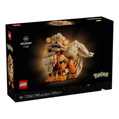 Lego Pokemon Arcanine In Multi-color