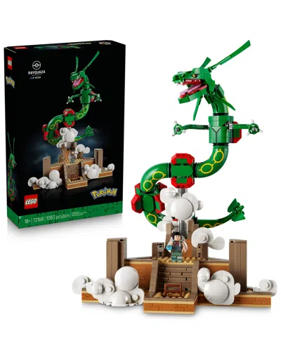 Lego Pokemon Rayquaza Posable Display Building Set 72168, 1083-piece, Ages 18+ In No Color