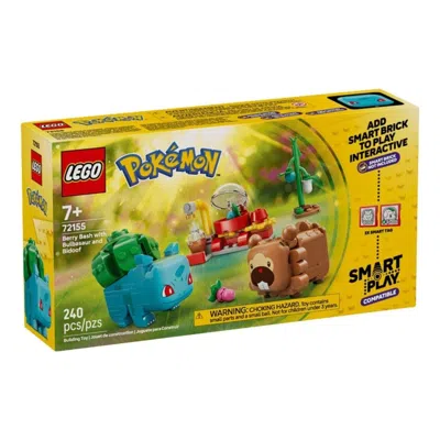 Lego Pokemon Smart Play: Berry Bash With Bulbasaur And Bidoof In Multi-color