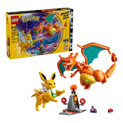 Lego Pokemon Smart Play: Charizard Vs. Jolteon Ultimate Battle In Multi