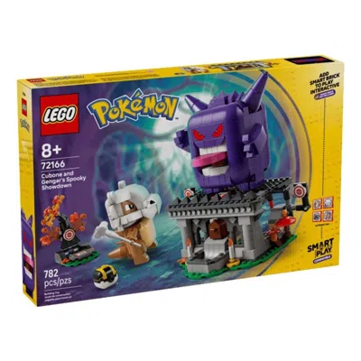 Lego Pokemon Smart Play: Cubone And Gengar's Spooky Showdown In Multi-color