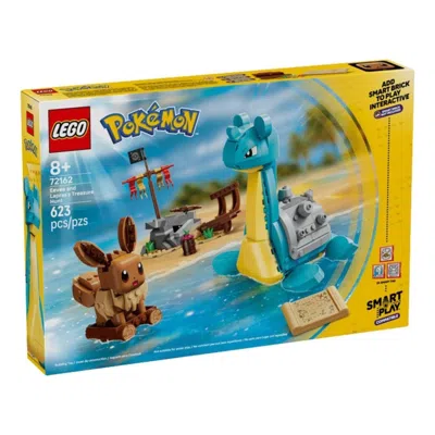 Lego Pokemon Smart Play: Eevee And Lapras's Treasure Hunt In Multi-color