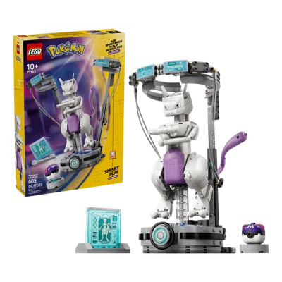 Lego Pokemon Smart Play: Mewtwo's Lab Break In Multi
