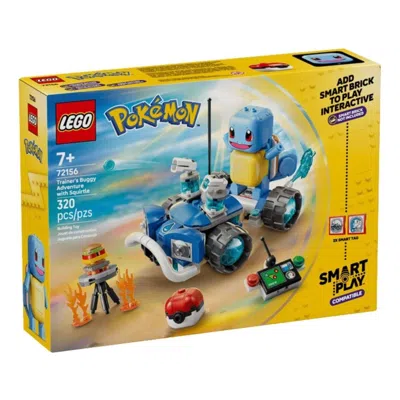 Lego Pokemon Smart Play: Trainer's Buggy Adventure With Squirtle In Multi-color
