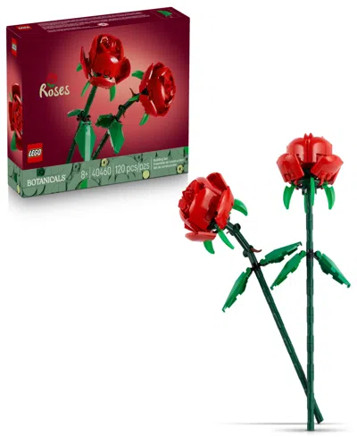 Lego Roses Botanical Collection Building Set 40460, 120 Pieces In Pink
