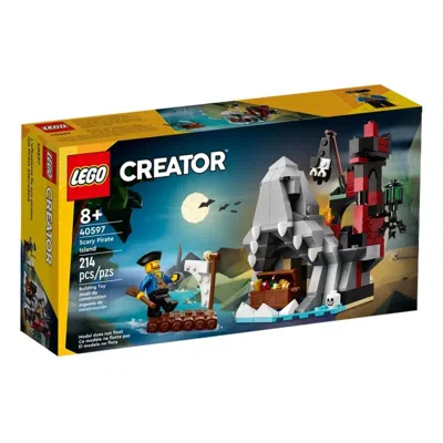 Lego Scary Pirate Island In Red