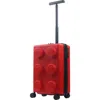 Lego ® Signature Brick 2x3 Trolley Expandable 21.5 Inch Carry-on Luggage In Black