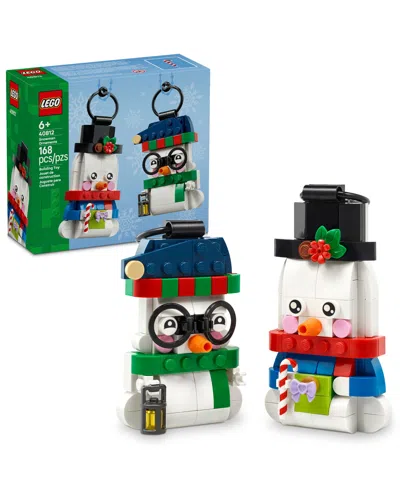 Lego Snowman Ornaments 40812 168-piece Building Set, Ages 6+ In No Color