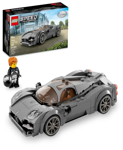 Lego Speed 76915 Champions Pagani Utopia Toy Sports Car Building Set With Minifigure In Multicolor