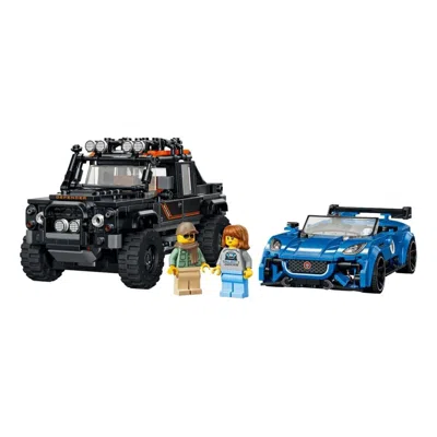 Lego Speed Champions Jaguar Project 7 & Land Rover Defender In Multi-color