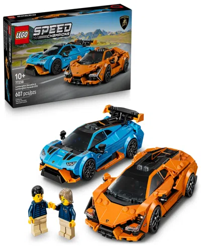 Lego Speed Champions Lamborghini Revuelto Huracan Sto 77238, 607 Pieces In Multi