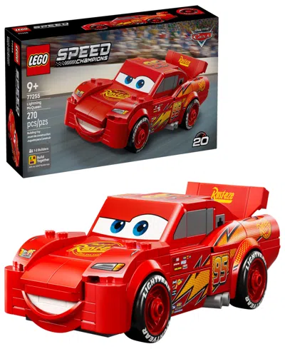 Lego Speed Champions Lightning Mcqueen Disney Pixar Car Building Toy 77255, 270 Pieces In Purple