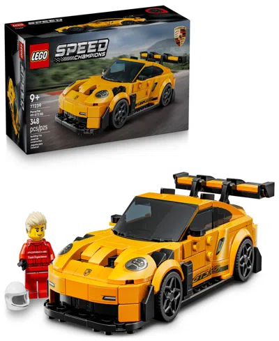 Lego Speed Champions Porsche 911 Gt3 Rs Super Car 77239, 348 Pieces In Multi