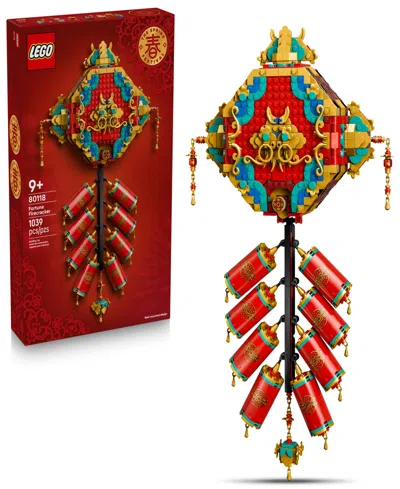 Lego Spring Festival Fortune Firecracker Kids Building Toy 80118, 1039 Pieces In Transparent
