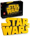 Lego Star Wars Brick-built Star Wars Logo Building Set In Multi