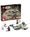 Lego Star Wars Mando And Grogu's N-1 Starfighter Building Toy In Multi