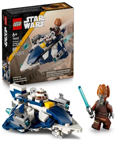 Lego Star Wars Plo Koon's Jedi Starfighter Microfighters 75400, 89 Pieces In Multi
