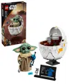 Lego Star Wars The Mandalorian Grogu With Hover Pram Buildable Figure In Multi