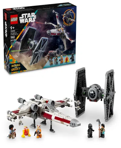 Lego Star Wars Tie Fighter X-wing Mash-up Kids Building Set 75393, 1063 Pieces In Multi Color
