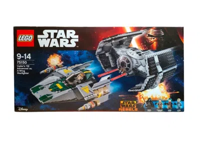 Pre-owned Lego Star Wars Vader's Tie Advanced Vs. Awing Starfighter Set 75150