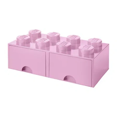 Lego Storage Brick Drawer 8 Light Purple Toy Box In Pink