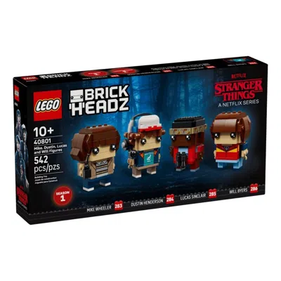 Lego Stranger Things: Mike Dustin Lucas And Will Figures In Multi-color