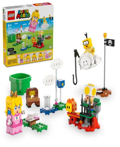 Lego Kids' Super Mario Adventures With Interactive Peach Princess Toy Set 71441, 208 Pieces In Multi Color