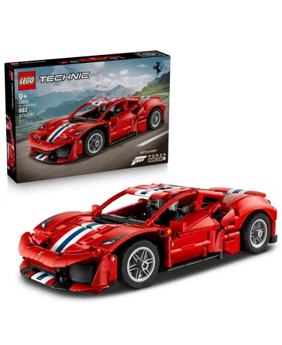 Lego Technic Ferrari 488 Pista 42235 882-piece Building Set, Ages 9+ In No Color